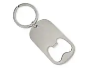 Stainless Steel Brushed Functional Bottle Opener Key Ring