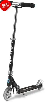 Sprite Kids Scooter, 2-Wheel Folding Kick Scooter with Adjustable Height