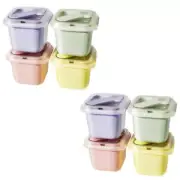 Pack of 8 Popsiclse Molds Ice Cream Popsicles Molds Ice Cream Making Molds