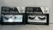 ARDELL~StudioEffects~ProDesigned Layered Lashes~Individuaks+Demi Wispies-Lot Of2