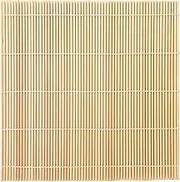 Fusion Select 1 Pk Bamboo Sushi Mat - Sushi Roller Mat for Making, Shaping & Molding Sushi Roll & Kimbap - Food-Safe Sushi Making Supplies, Tools & Accessories - Made of Natural Bamboo - 9.5x9.5