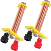 Gatuida 2pcs Electromagnetic Solenoid Physics Experiment Equipment Electromagnet Coil Teaching Auxiliary Coil Physics Kit Coil for Electromagnetic Experiments School Teaching Tool Copper