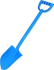 Generic Lightweight Shovel for Beach and Snow Portable Gardening Tool for Digging and Playing Safe Design with Pointed Tip for Sandbox Activities and Outdoor Fun