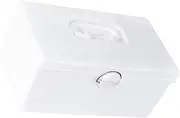 FONDOTIN Storage and Organizer Mahjong Box Large Capacity Plastic Holder Easy to Use