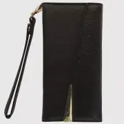 CaseMate FOLIO Wristlet Genuine LEATHER Case for Samsung Galaxy Note 8 - Black