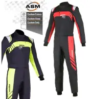 Go Kart Racing Suit Youth Kart Suits Driver Karting Overalls Outerwear