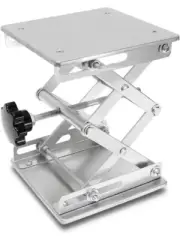 Wisamic Lab Jack Scissor Stand Platform 6x6 inches Stainless Steel Lift - 2 PK