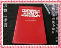 在飛比找Yahoo!奇摩拍賣優惠-【珍寶二手書3B50】Polynomials With Sp