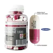 Creatine Alkaline 120/240 Caps Buffered Monohydrate Bodybuilding Muscle Growth