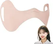 Aceirropy Face Cover for Sun Protection, Golf Under Eye Patches, UV Blocking Portable Golfer Protector for Skin Nose Sunblock Women Outdoor Hiking Cycling Fishing Pink