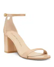 Stuart Weitzman Women's Nudist Block 75 Sandals