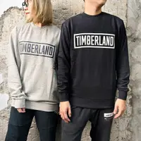 在飛比找蝦皮商城優惠-TIMBERLAND 圓領 長袖 大學T 內裏毛圈 立體印膠