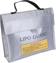 Fireproof Battery Pouch Explosion Bag for Safe Storage Large Size Battery Bag Practical Portable