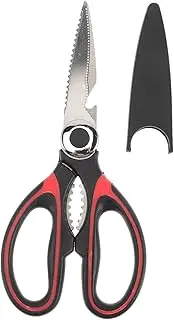 FRCOLOR Professional Stainless Steel Scissors for Kitchen Fruit Noodles Multi-functional Shears