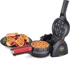 Presto Stuffler Waffle Maker Large Nonstick Belgian Waffle Baker With Recipes