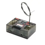 Dumborc X10F/X10FG 2.4GHz 10CH Receiver PPM Output Built-in Gyroscope for X6 X6PM DDF-350 Radio Transmitter RC Airplane