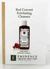 Eminence Red Currant Exfoliating Cleanser Sample Size (Pack of 6)