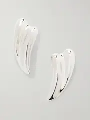 [TOM FORD] TOM FORD - Liza Silver-tone Clip Earrings - One size One size Silver