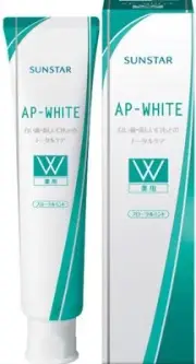 Sunstar AP-WHITE Medicated Toothpaste - Floral Mint 110g