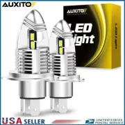 AUXITO H4 9003 LED Headlight Kit High Bulbs Low Beam White 80000LM Super Bright (for: Smart)