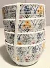 Real Living Cottage Floral Melamine Tidbit Bowls 4-Pack