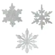 10pcs Snowflake Wedding Party Snowflake Christmas Decorations For Winter Decor