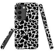 For Samsung Galaxy S23 Case Shielding Cover, Cow Pattern