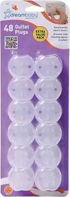 48x Baby Child Safety Power Board Covers Protective Socket Outlet Point Plug NEW