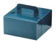 pearl metal V-day deco cake box 18cm for chiffon blue D-2072