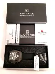 NEW Naviforce Titan Tonneau 44mm Men's Sport Watch
