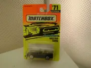 1996 MATCHBOX SUPERFAST #71 BLACK FORD MUSTANG COBRA CONVERTIBLE NEW ON CARD