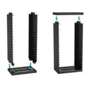 PS4 Multifunctional Disic Storage Tower Games Discs Holder Stand 18 Game Disk CR