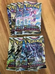 8 - Pokemon Astral Radiance Booster Packs 10 Cards Pack NEW SEALED Official TCG