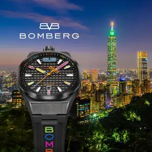 【BOMBERG】炸彈錶 Bolt-68 NEO 台北版 自動機械大都會系列手錶(BF43APBA.09-7.12)