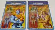 MOTU Masters Of The Universe Super7 Reaction Faker He-Man Figures Set New