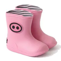 在飛比找PChome24h購物優惠-法國BOXBO雨靴-小豬齁齁(蔷薇粉)