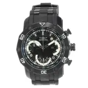 Invicta Men's Watch Pro Diver Scuba Chrono Black Dial Two Tone Strap 22799