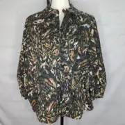Ted Baker Everette Camo Shirt Women's Size 10 US NWT