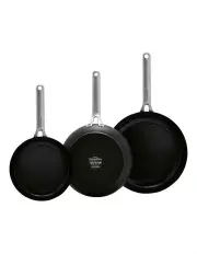 [GreenPan] Omega 3 Piece Cookware Set in Black