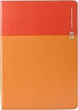 Any Day Now - 2024 Daily - Freestyler - Dot Grid - A5 - Orange and Red