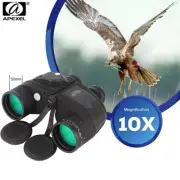 APEXEL 10x50 High Powered Marine Binoculars With Rangefinder Compass Waterproof