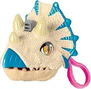 [Generic] Dinosaur Keychain,Funny Backpack Keychain | Cute Dinosaur Hand Biting Keychains for Boys Girls, Key Chain Car Keys Pendant for Bag Purse