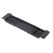 Grey Expandable Bathtub Caddy Tray Bath Table Over Tub Adjustable Holder