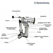 Portable Slit Lamp Model SD-PS018 Free ship