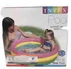 Intex Sunset Glow Inflatable Colorful Baby Swimming Pool 34x10