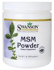 Swanson Msm Powder 454 g, 16 Oz