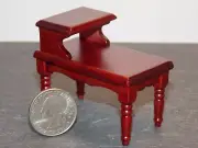 Dollhouse Miniature End Table Mahogany 1:12 one inch scale N117 Dollys Gallery
