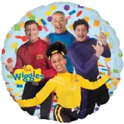 Round The Wiggles Group Foil Balloon 43cm (17") Kids Birthday Party Decorations