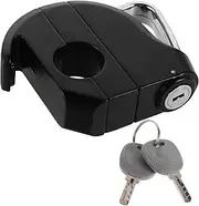 NOLITOY 1 Set Motorcycle Helmet Lock: Motorbike Handlebar Accessories - Anti-Theft Hook Aluminum Alloy for Bike Scooter Bicycles Security Hat Electric Tubing
