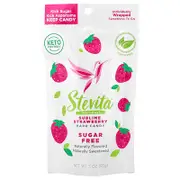 Stevita, Naturals, Sugar Free Hard Candy, Sublime Strawberry, 3 oz (85 g)